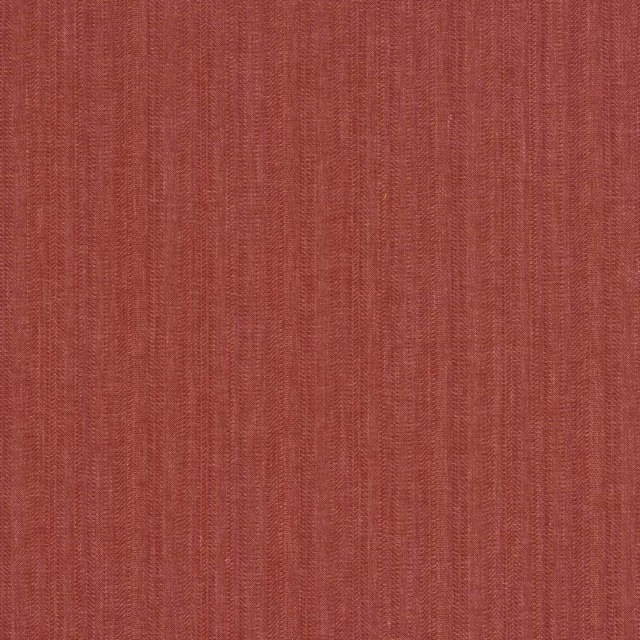 Muted rose terracotta plain-woven fabric with fine vertical texture