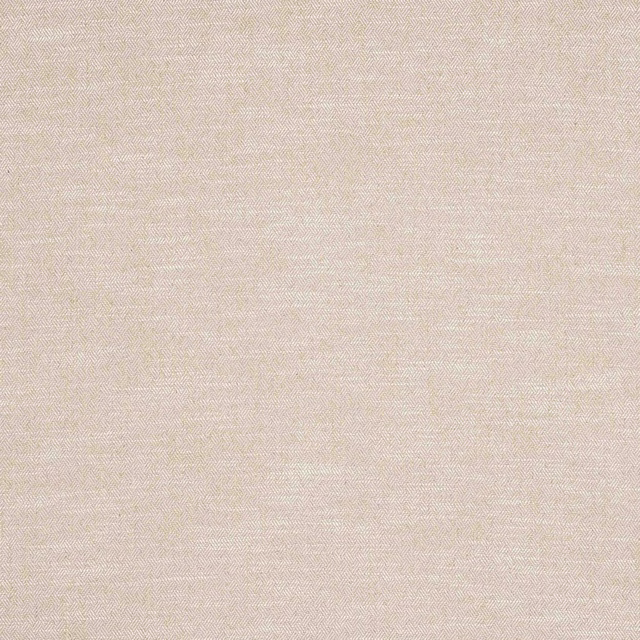 Pale beige woven fabric with fine herringbone texture and subtle sheen