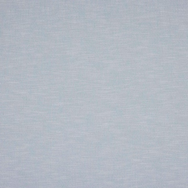 Pale ciel blue woven fabric with a soft, lightly slubbed texture