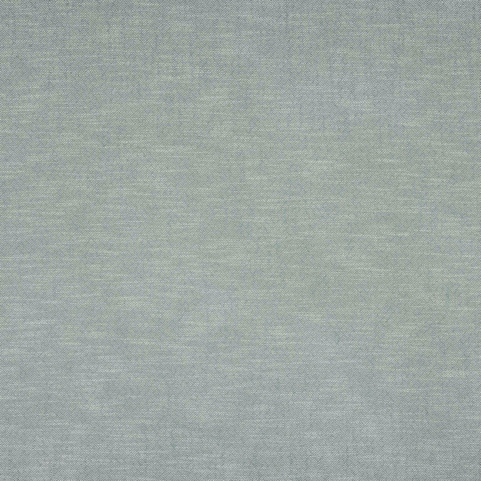 Pale aqua checked fabric swatch with fine woven texture and soft matte finish