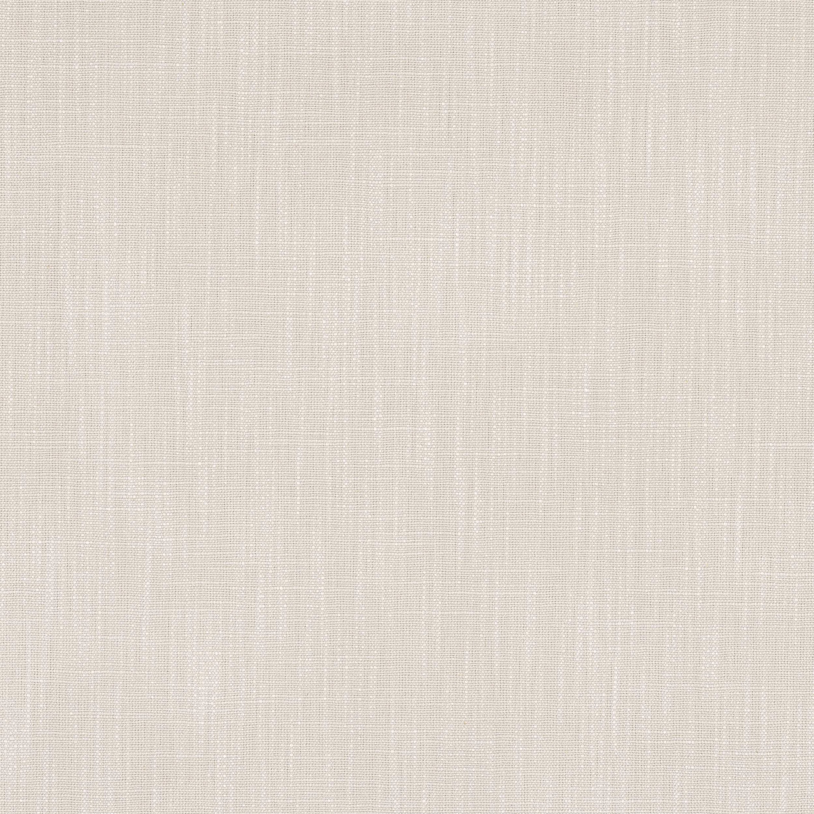 Ivory cream plain-woven fabric with subtle linen slubs and soft sheen