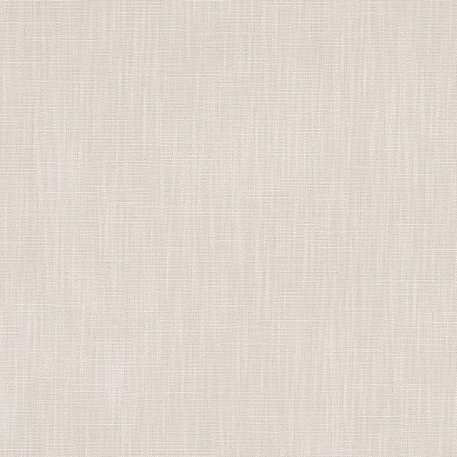 Ivory cream plain-woven fabric with subtle linen slubs and soft sheen