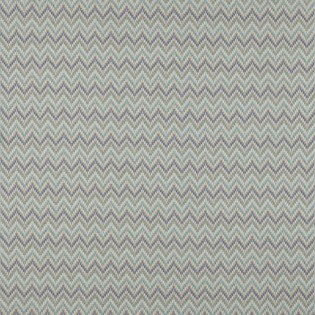 Small woven blue-green check fabric with pale neutral and grey-blue threads