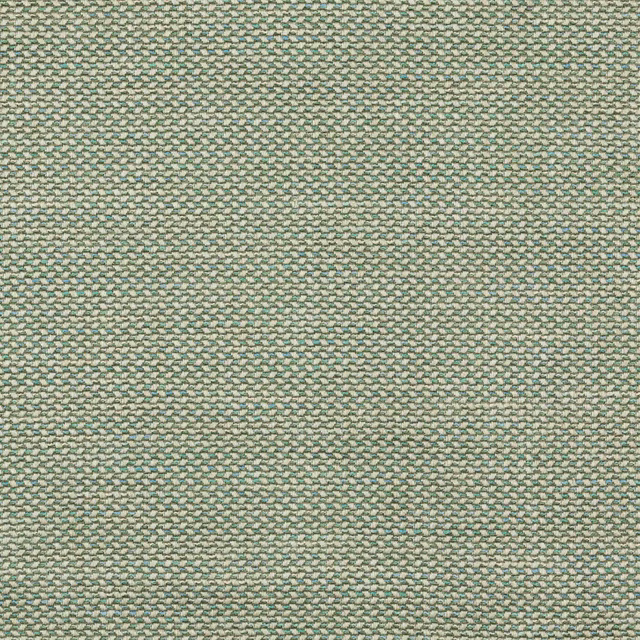 Close-up of soft sage green woven fabric with fine small-scale texture