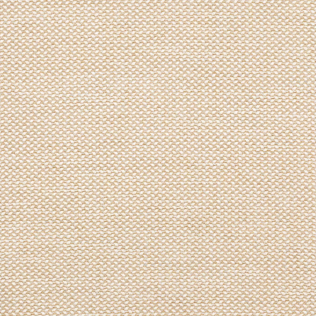 Close-up of Erith Sand woven fabric in warm sandy beige with small textured slub