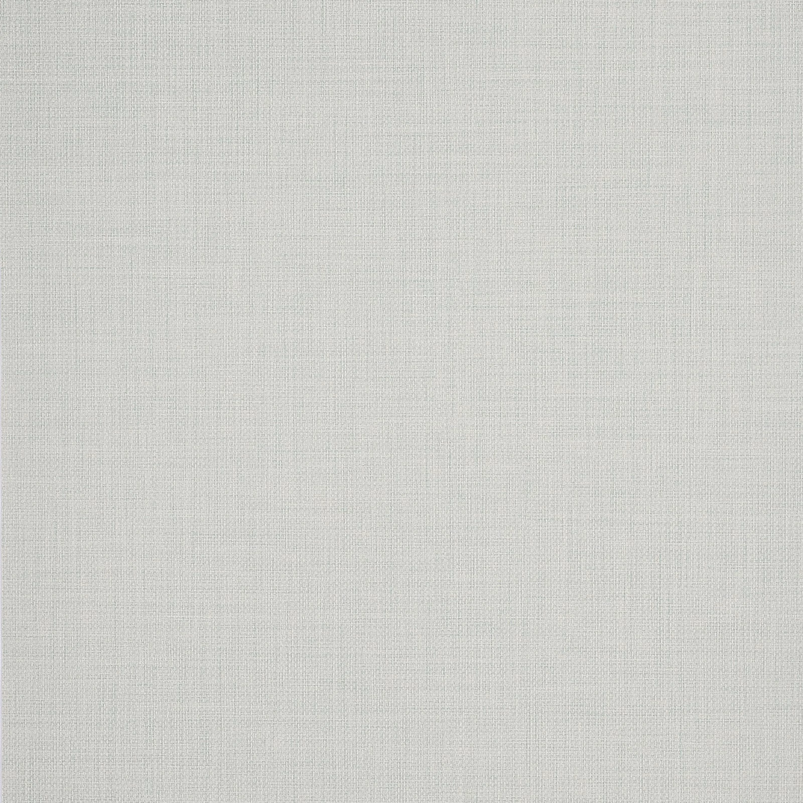 Pale aqua vinyl wallpaper with a delicate woven-look crosshatch texture