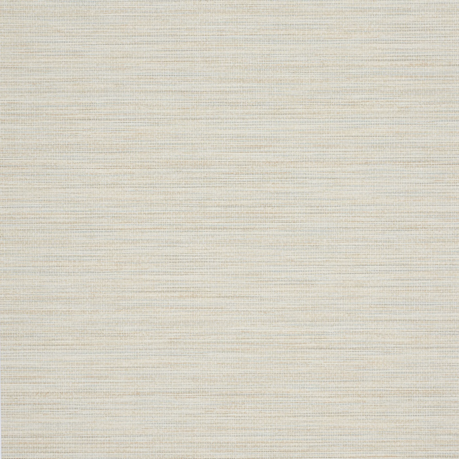 Pale stone beige wallpaper with fine horizontal woven-looking striations