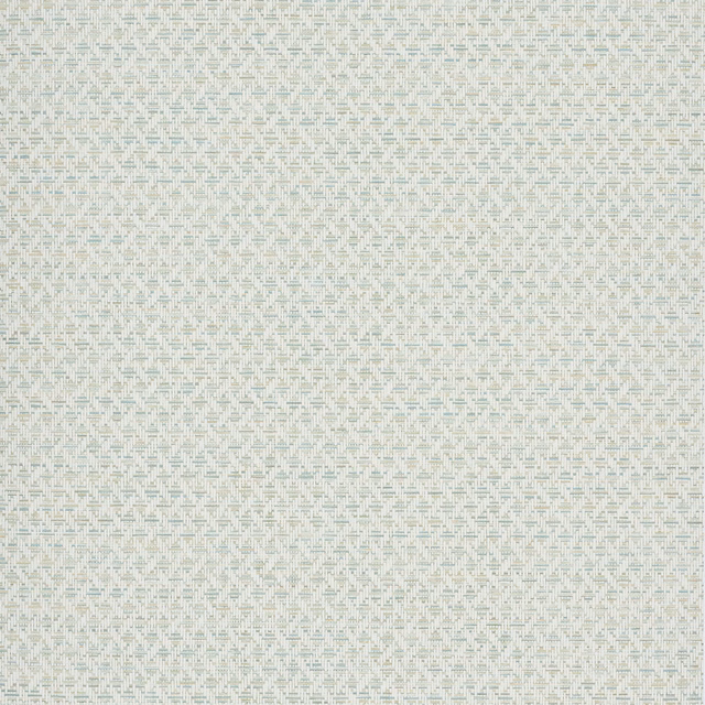 Pale blue wallpaper with a fine pale grey geometric dash texture