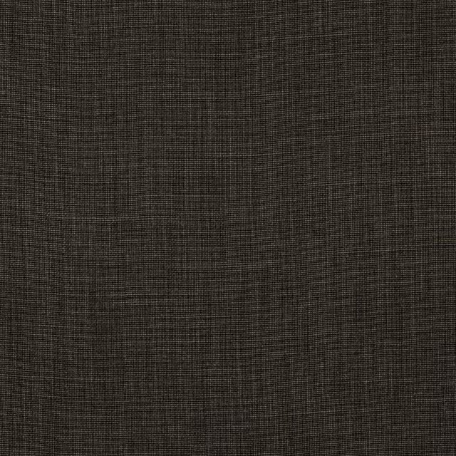 Close-up of deep anthracite grey linen with a fine plain weave