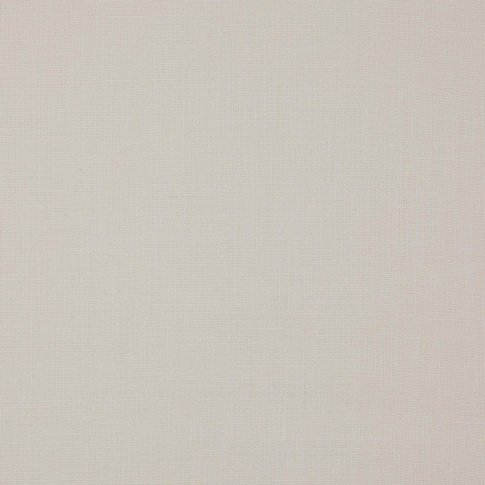 Soft warm white plain linen swatch with fine even weave