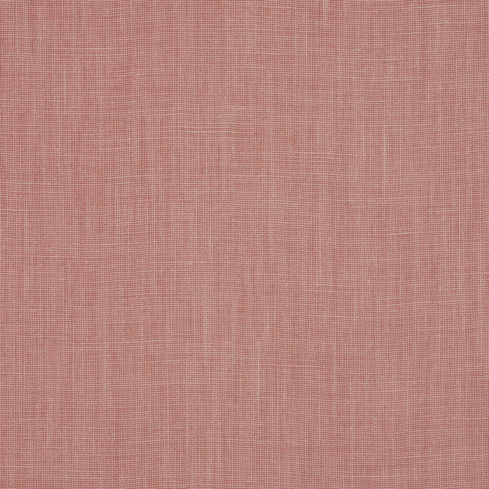 Dusty blush pink linen weave with fine slubs and a soft matte finish