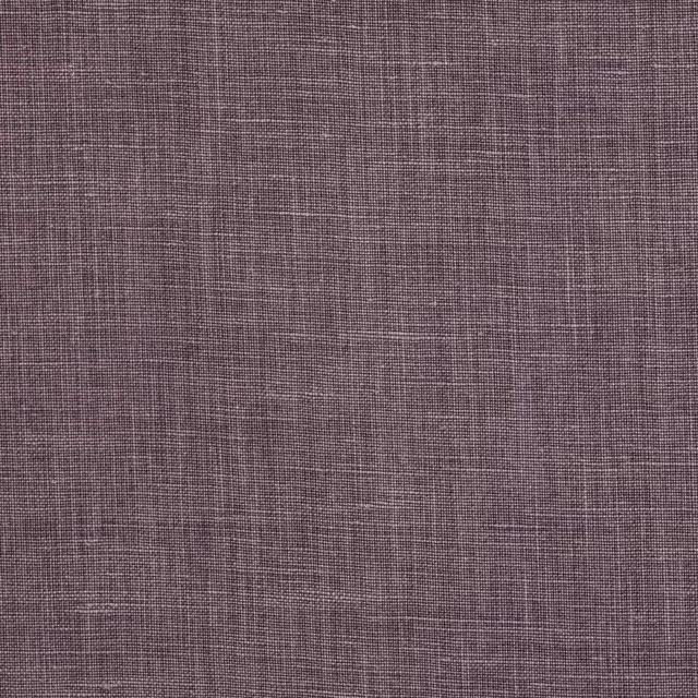 Dusty fig-mauve linen swatch with a fine slubbed weave