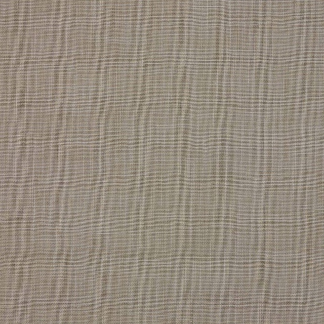 Soft greige plain-weave linen swatch with a subtle natural texture