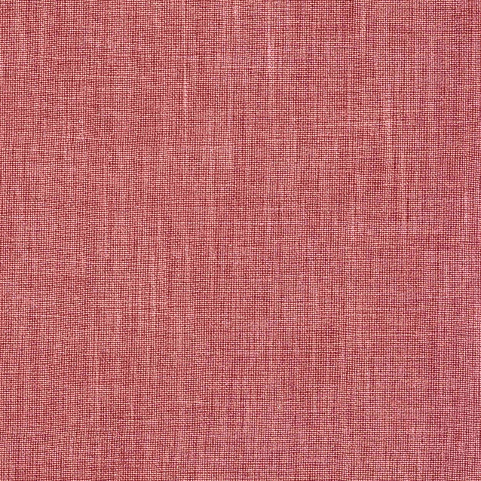 Muted rose pink linen swatch with a fine slubby weave and soft texture