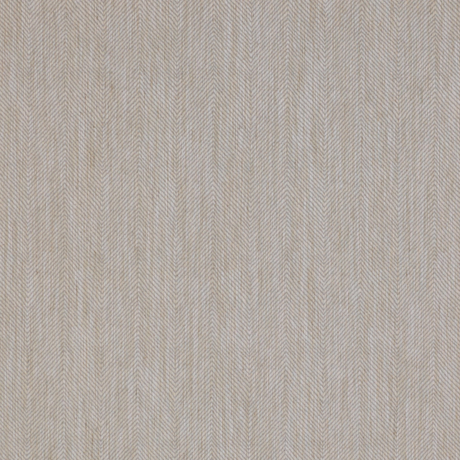 Beige herringbone stripe fabric swatch with subtle woven texture