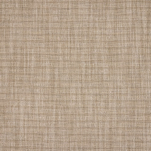 Soft sandy beige woven fabric with fine linen texture and subtle slub