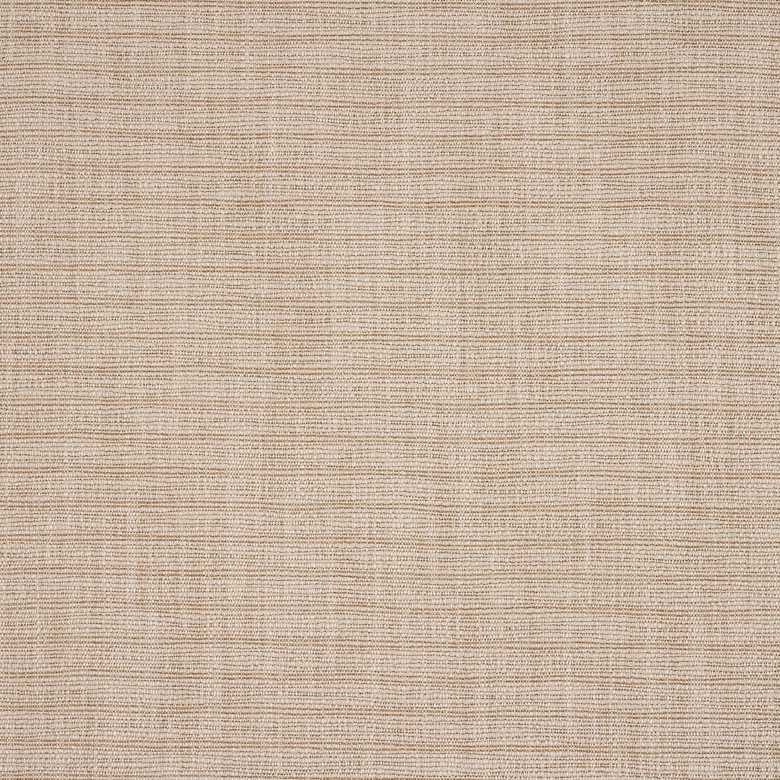 Warm sandy beige plain weave fabric with fine horizontal texture