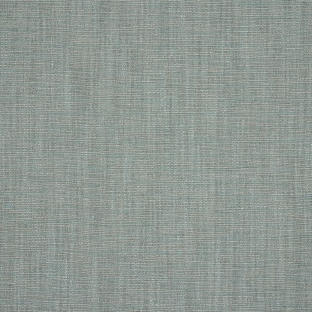 Soft sea-green plain woven fabric swatch with fine linen texture
