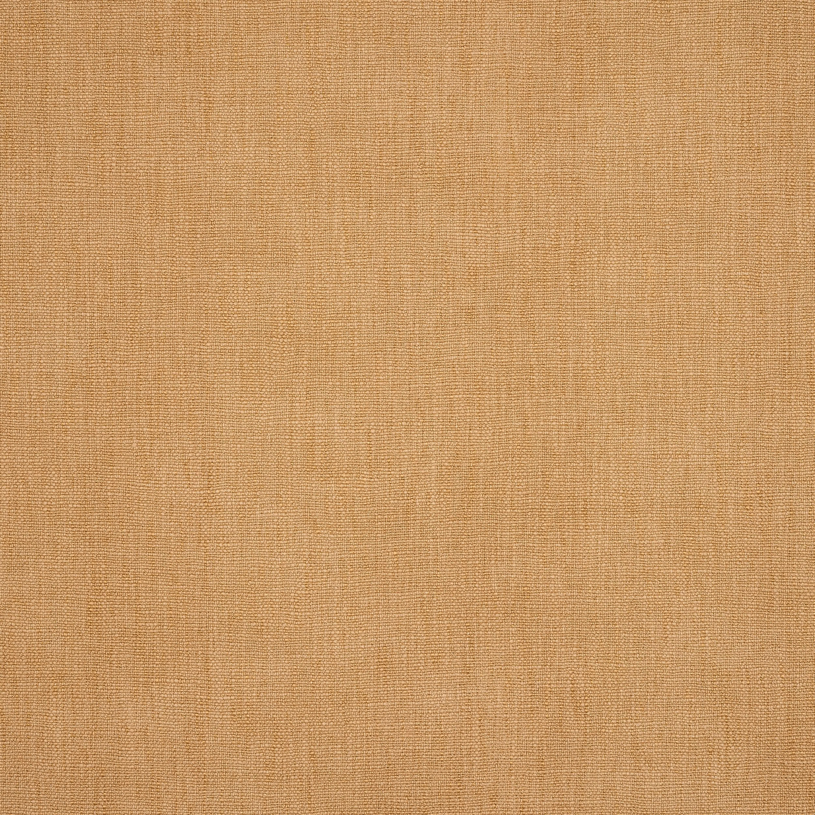 Close-up of a soft honey-gold plain woven fabric with a fine textured surface