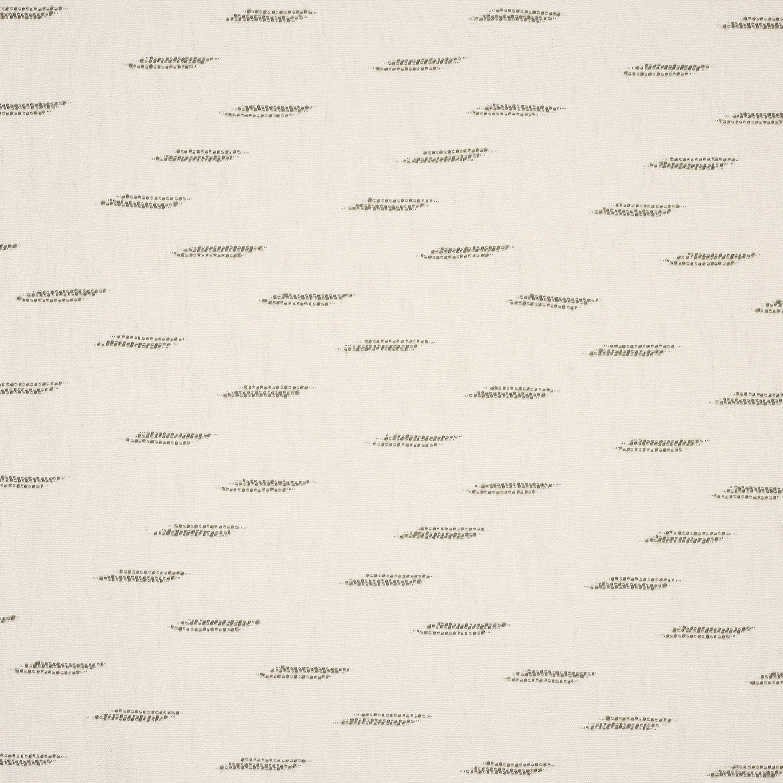 Pale jade fabric with small scattered dash-like motif on a soft woven ground