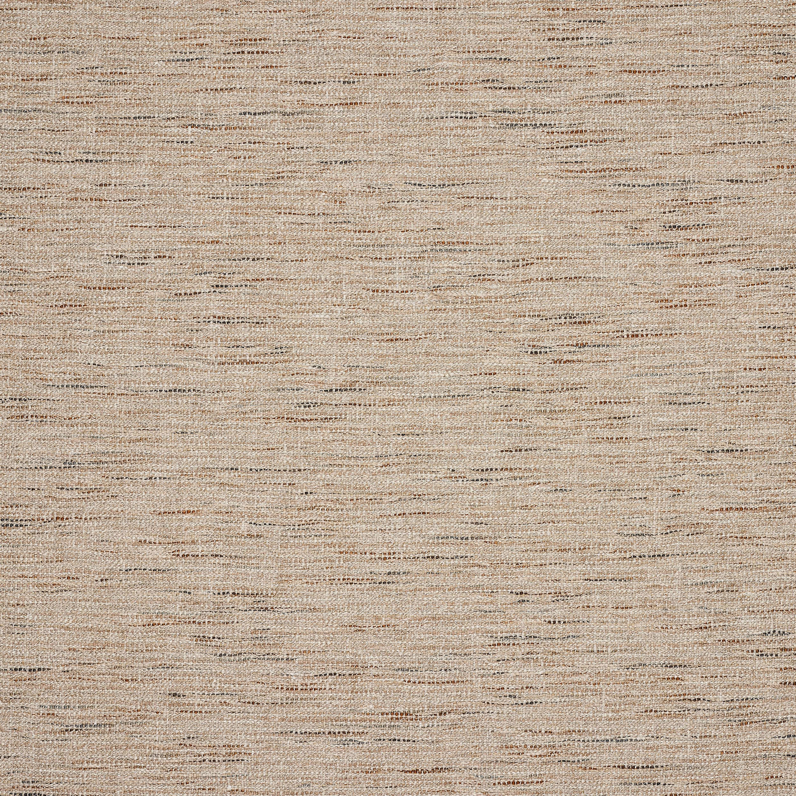 Close-up of soft sand beige woven fabric with fine slub texture