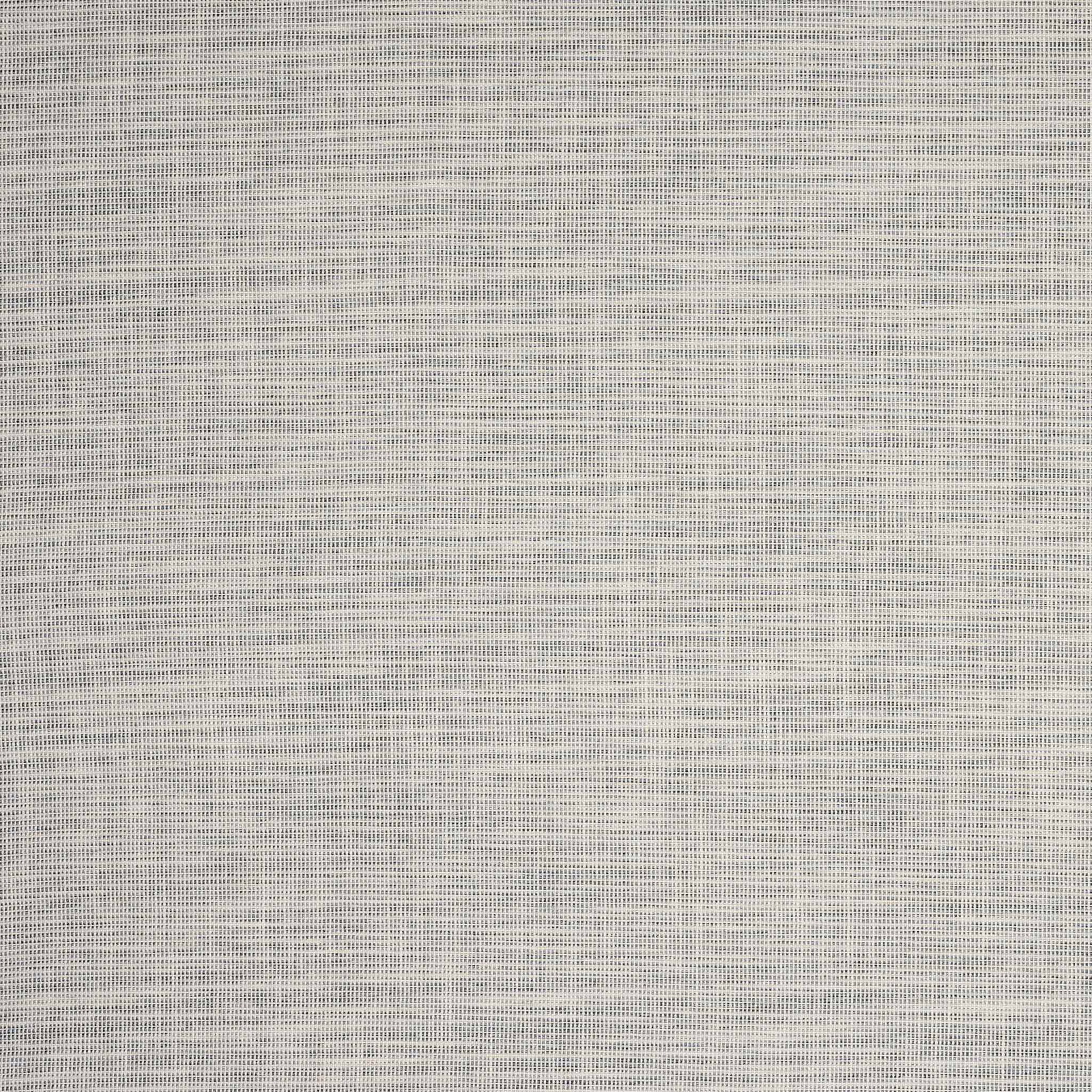 Close-up of a pale dove-grey woven fabric with fine horizontal texture