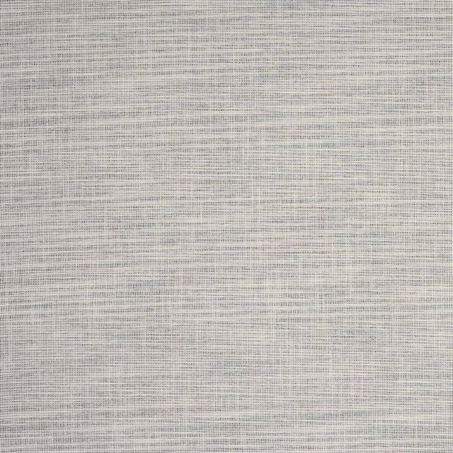 Close-up of a pale dove-grey woven fabric with fine horizontal texture