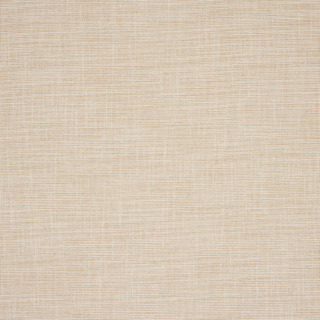 Soft beige-ochre plain woven fabric with a fine natural texture