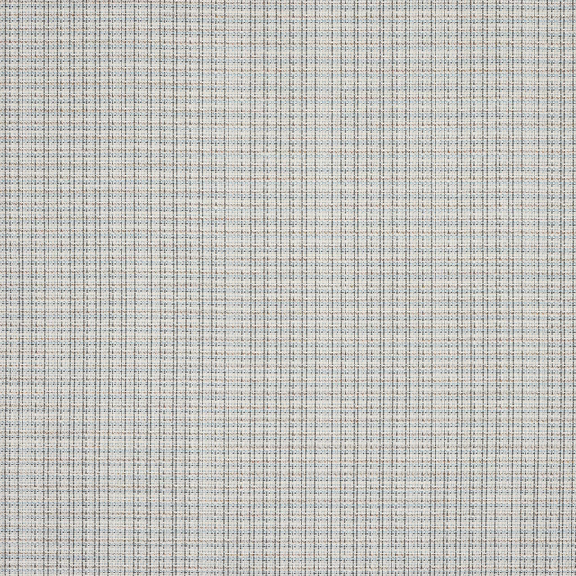 Pale powder-blue woven fabric with fine crosshatch texture and tiny neutral flecks