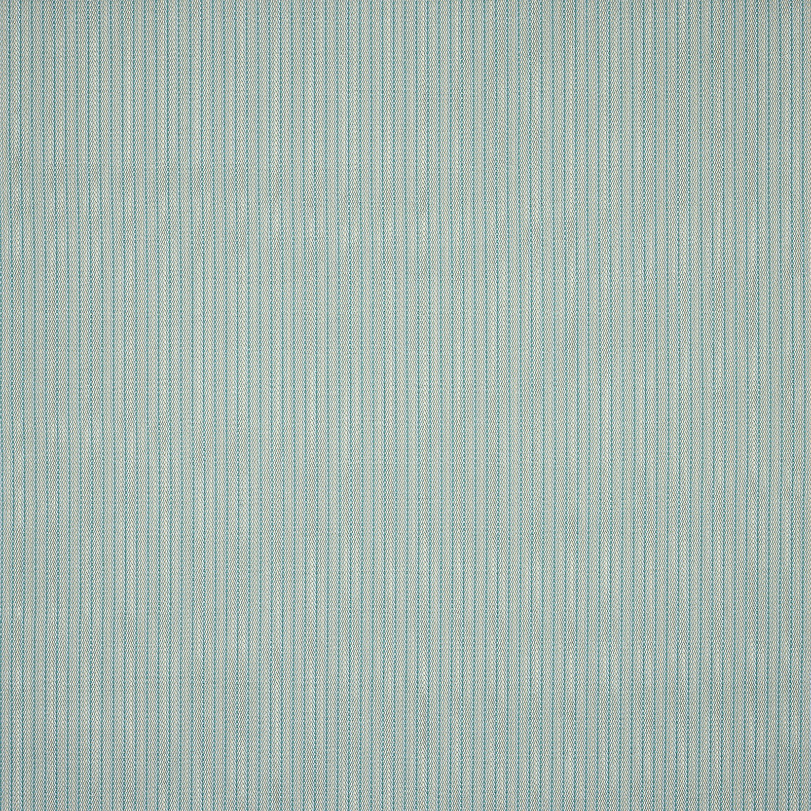 Pale jade cotton fabric with fine turquoise vertical pinstripes