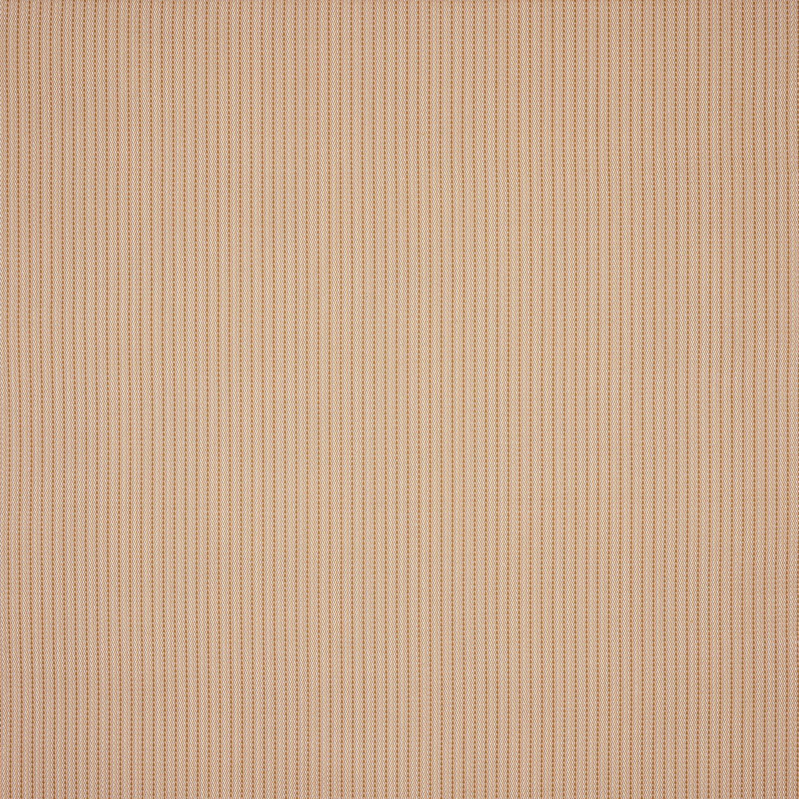 Fine pale golden ochre striped cotton fabric with narrow vertical weave lines