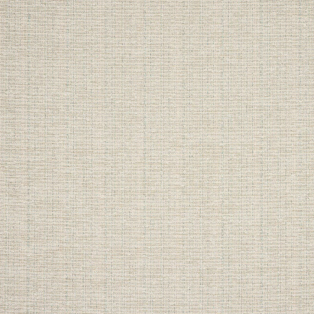 Pale celadon cream woven fabric with a fine crosshatched texture