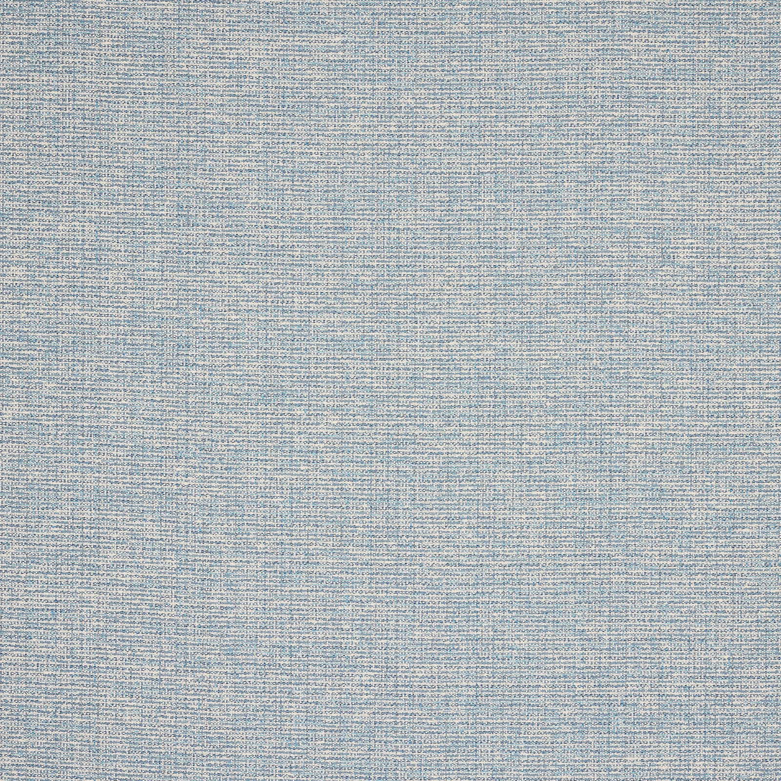 Pale ciel blue woven plain fabric with fine horizontal texture