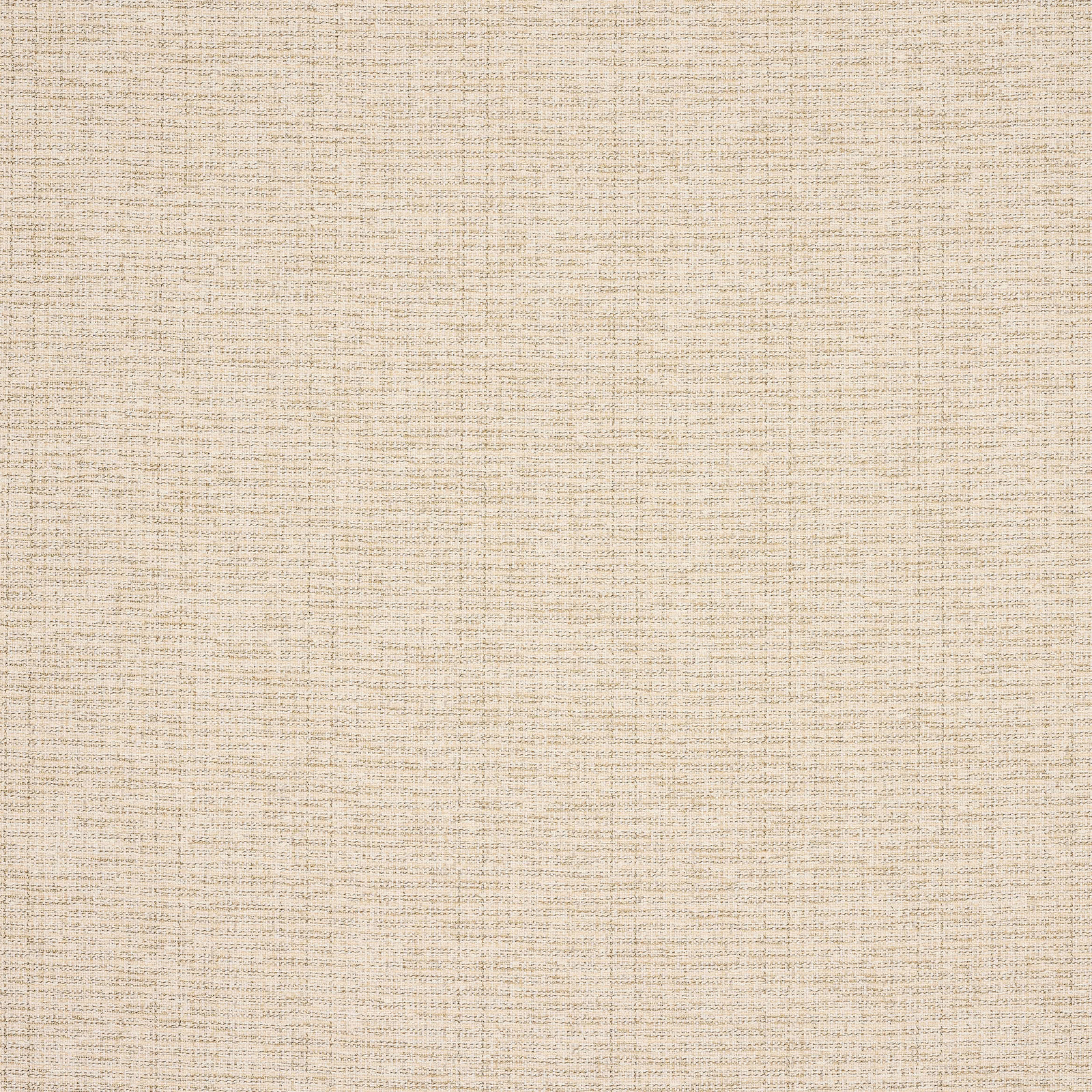 Close-up of a soft warm cream woven fabric with fine crosshatch texture