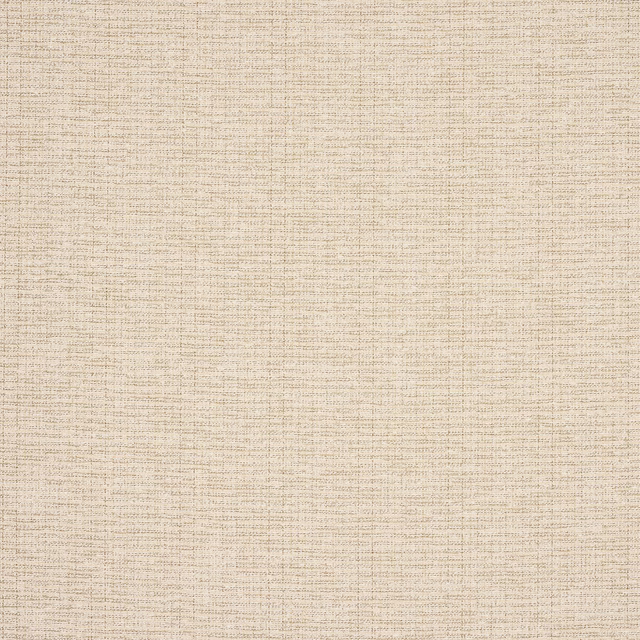Close-up of a soft warm cream woven fabric with fine crosshatch texture