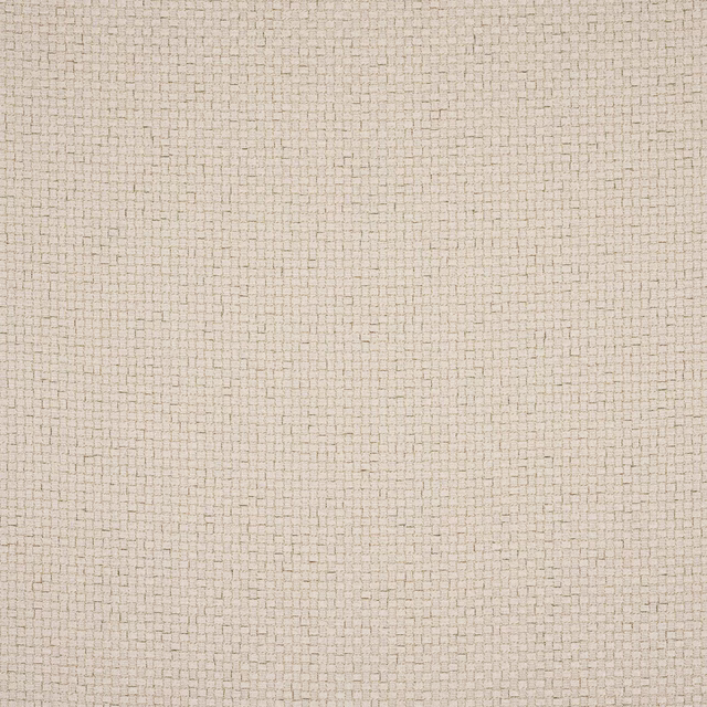 Close-up of a soft clay-beige woven fabric with tiny basket texture