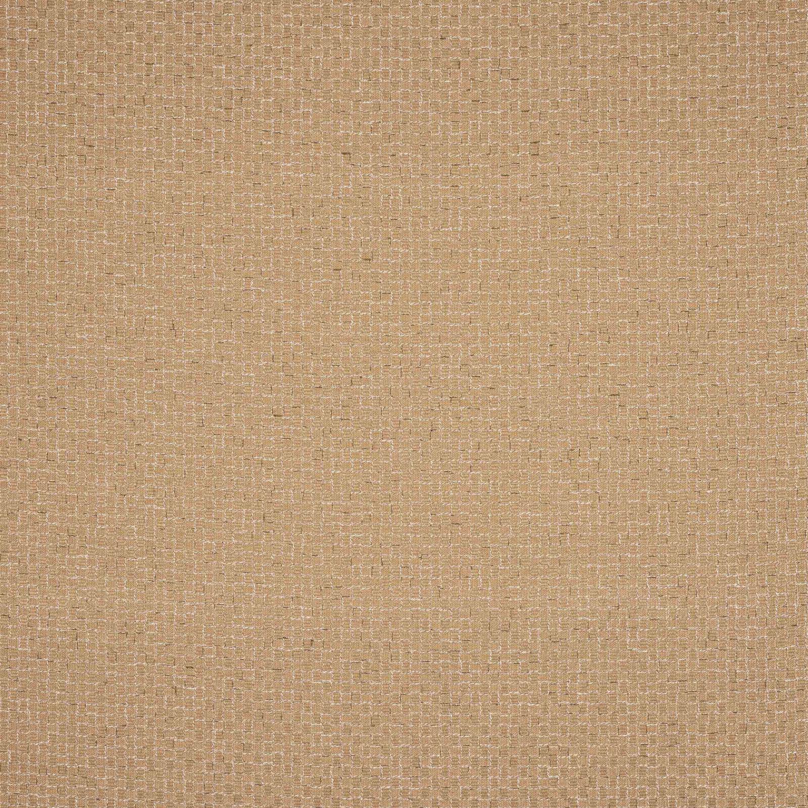 Warm honey-beige woven fabric with a fine, textured plain surface