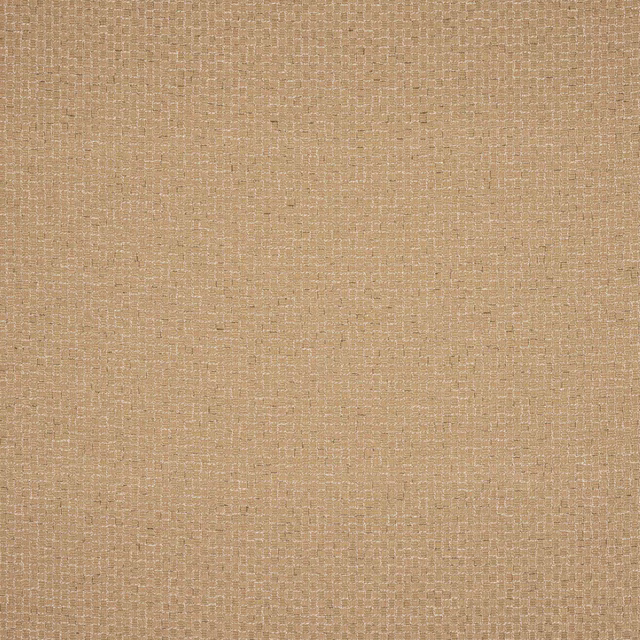 Warm honey-beige woven fabric with a fine, textured plain surface