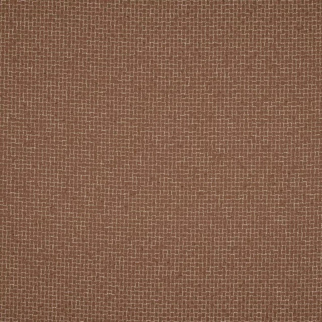 Warm tobacco-brown fabric with a fine woven grid texture