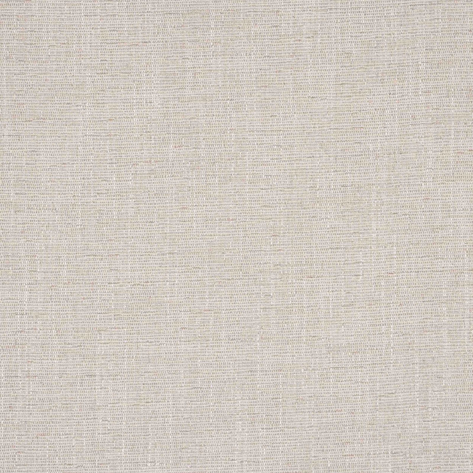 Close-up of a soft pearl cream plain weave with fine textured slubs