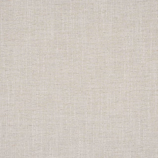 Close-up of a soft pearl cream plain weave with fine textured slubs