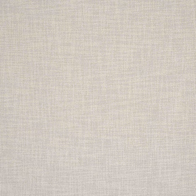 Pale bone ivory woven fabric swatch with a fine matte texture