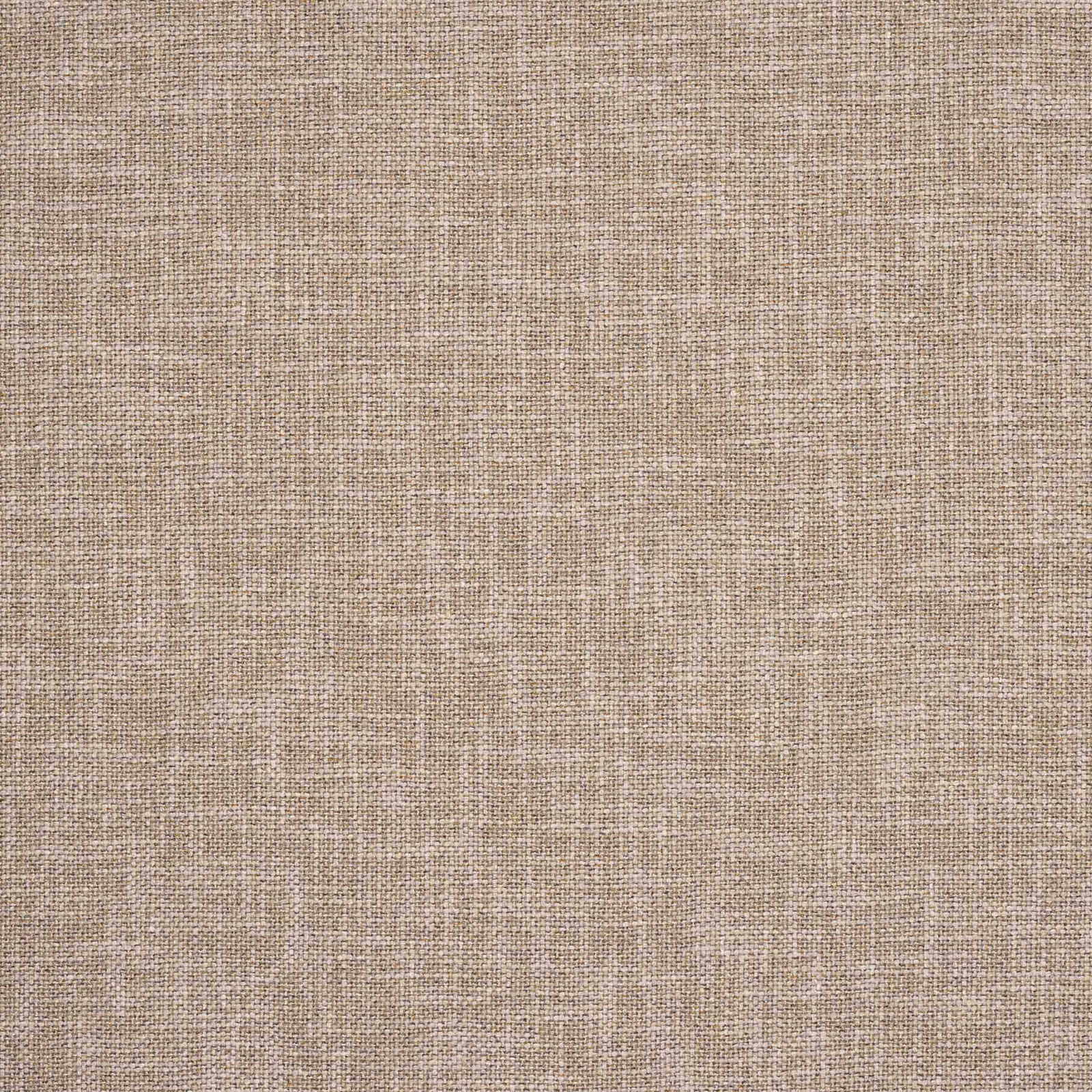 Warm beige woven fabric swatch with a fine natural slub texture