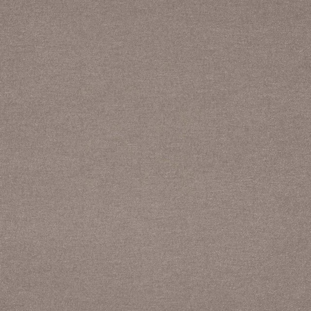 Close-up of a soft warm taupe plain-woven fabric with a matte finish