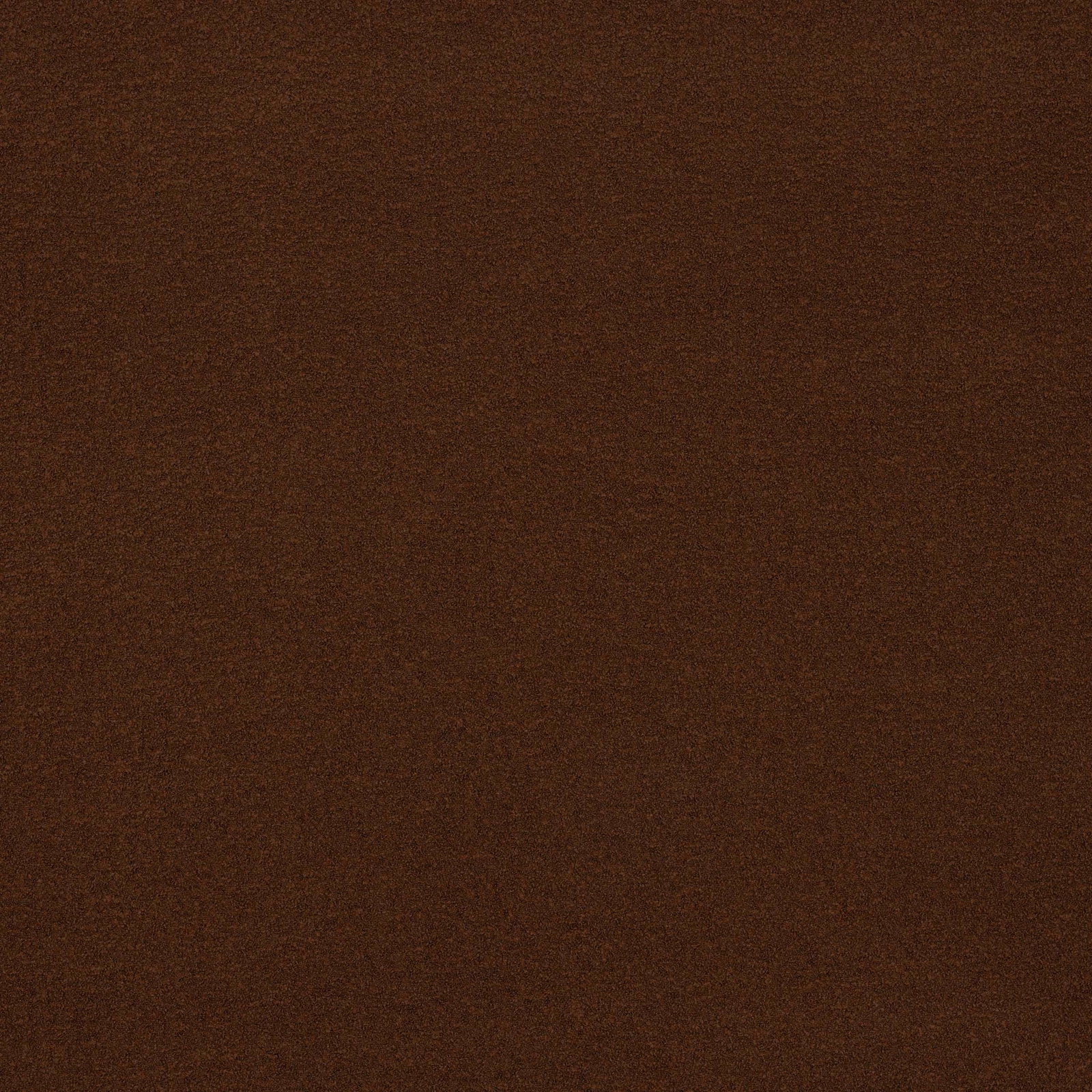 Deep cocoa-brown plain woven fabric with a smooth matte texture