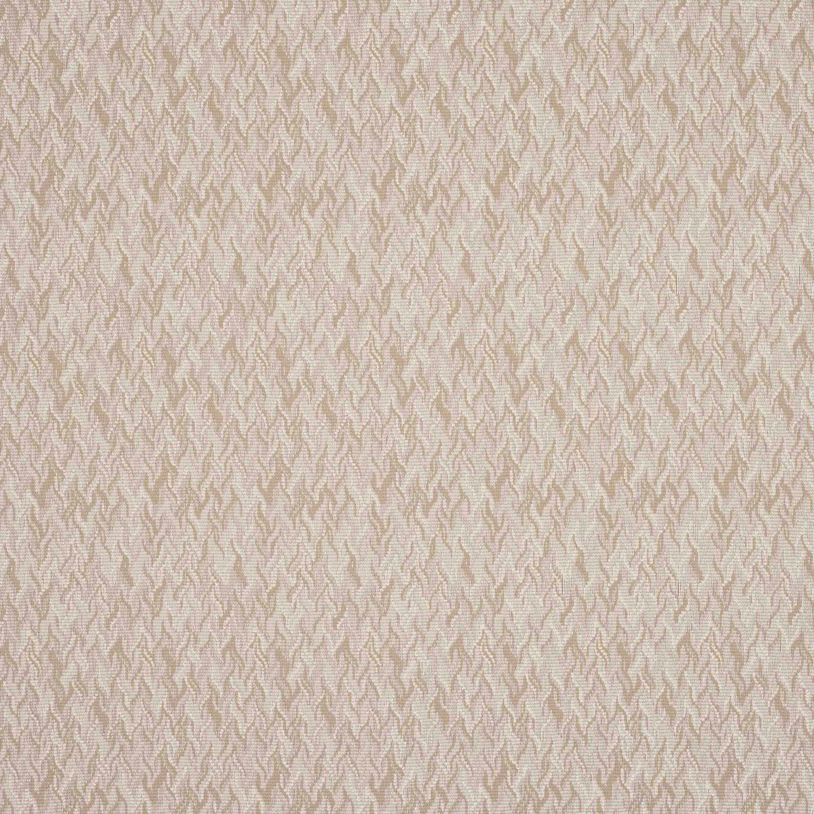 Close-up of warm beige Larsen fabric with fine wavy all-over texture