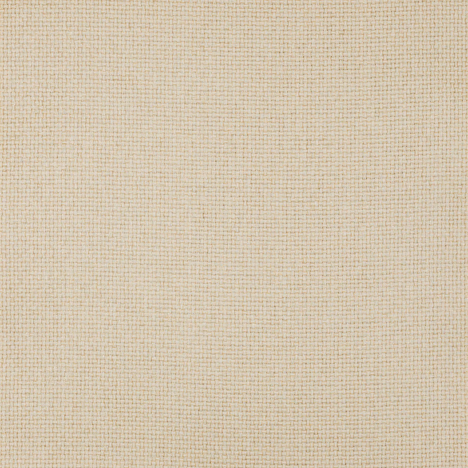Warm ivory wallpaper with a fine beige basket grid and subtle texture