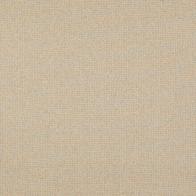 Pale sky-blue and beige basket-weave wallpaper with a fine woven-looking texture