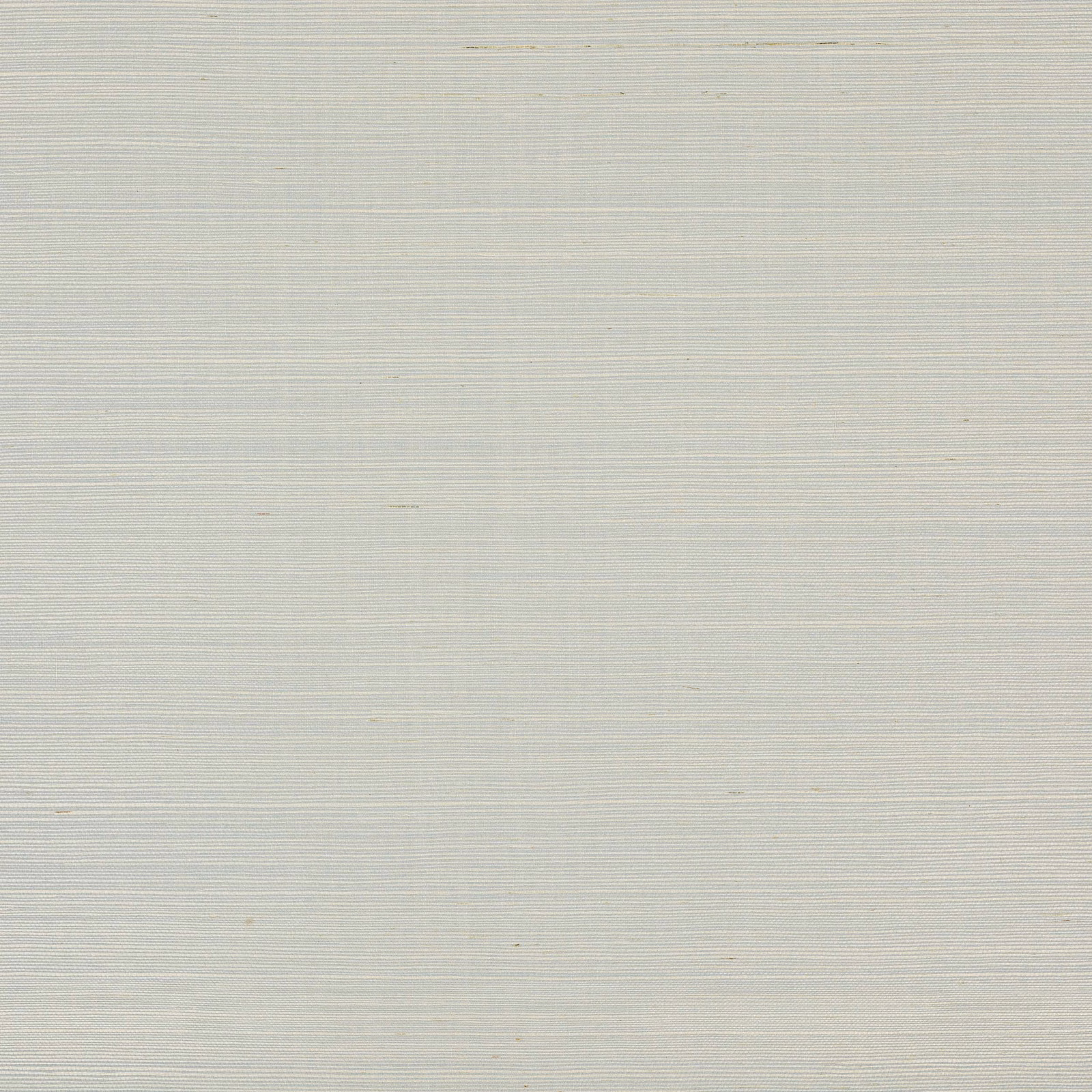 Icy grey-green sisal wallcovering with fine horizontal striations and subtle flecks