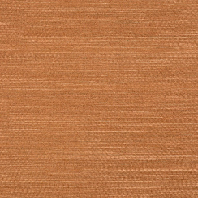 Warm sienna terracotta wallpaper with fine horizontal sisal texture and subtle tonal variation